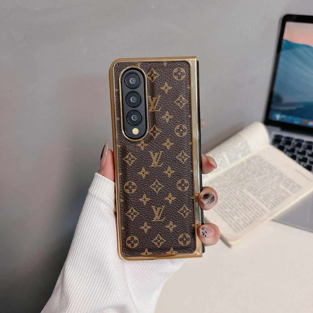 Luxury Leather Z Fold Case