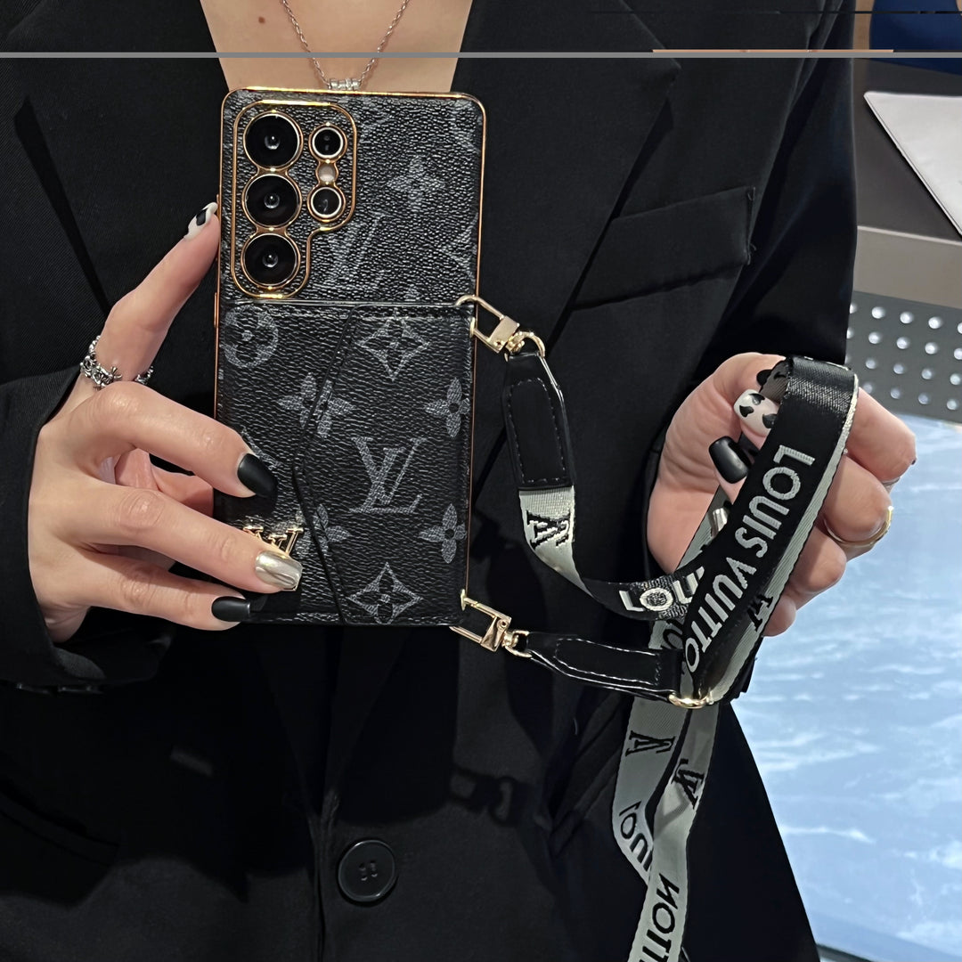GlamStrap™ Premium Wallet Case for Samsung Galaxy Ultra