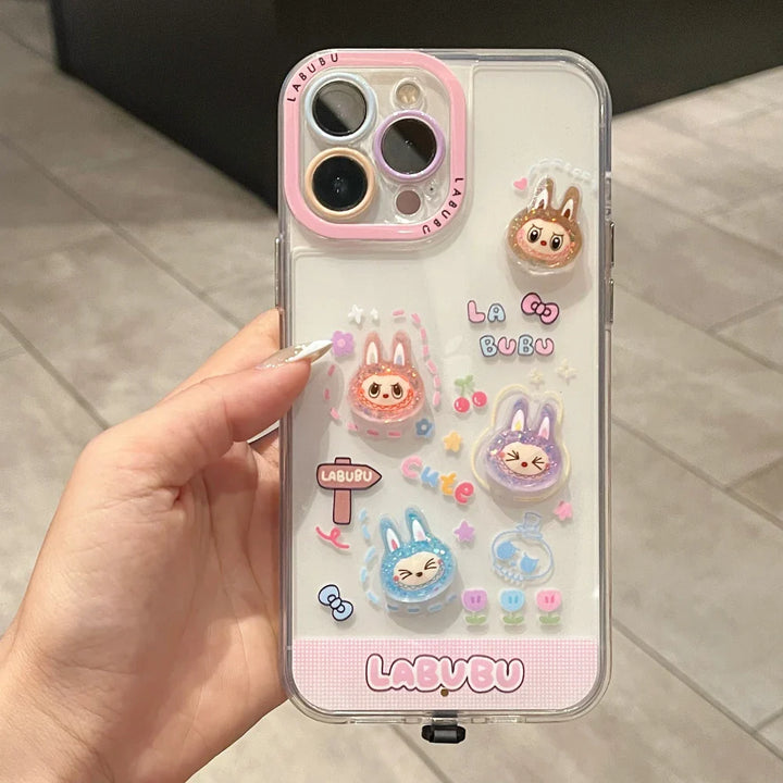 Labubu Light-Up iPhone Case – Shockproof & Glows on Calls