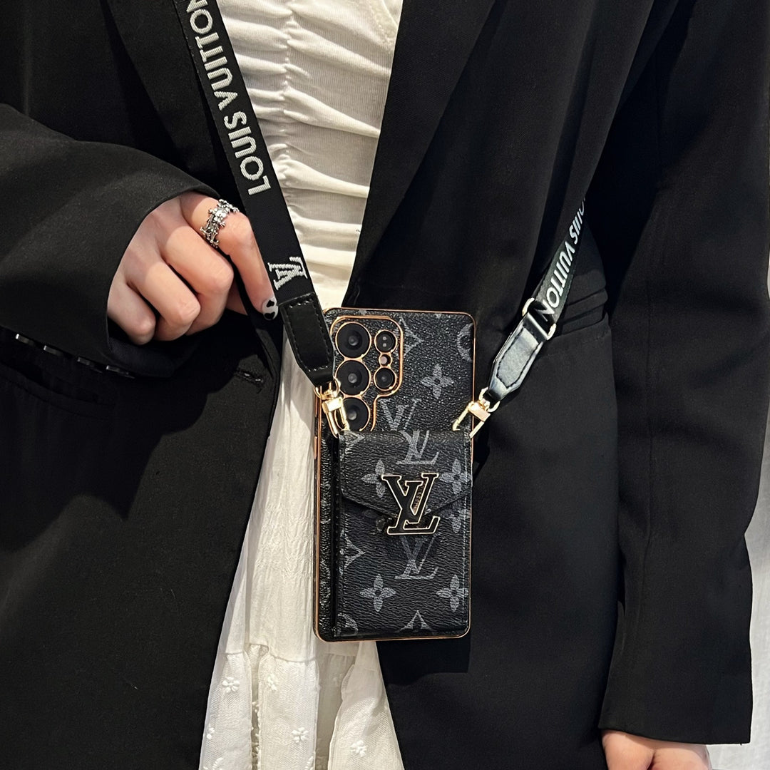 Luxury LV Crossbody Phone Case – Fashion Meets Function